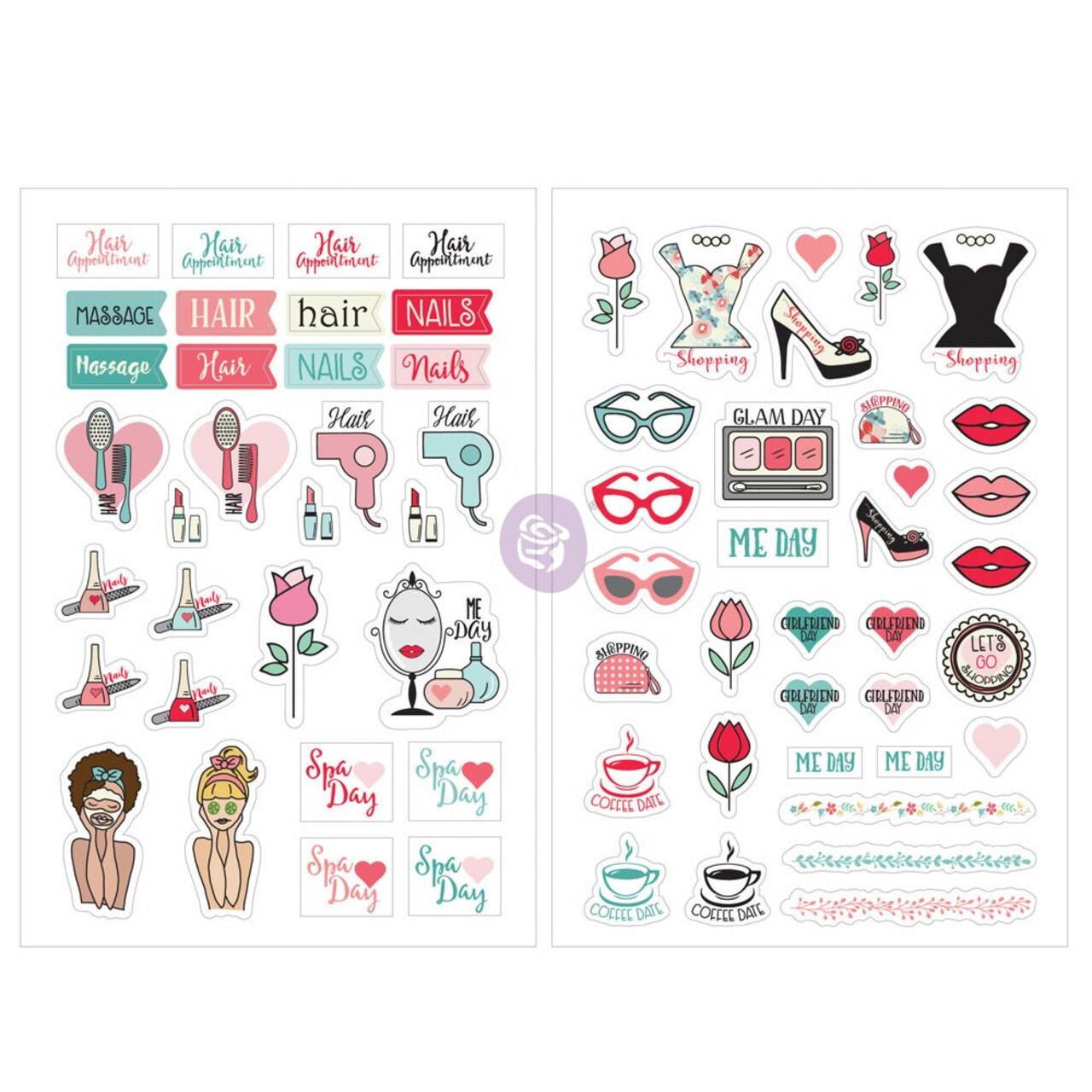 Prima Marketing Inc Jn Planner Stickers - Beauty 655350912024